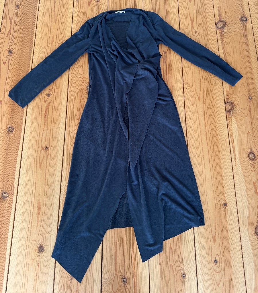 Lulu Love Lang Vest - Blauw / Navy - Small / maat 36, Kleding | Dames, Ophalen of Verzenden, Zo goed als nieuw, Maat 36 (S), Blauw