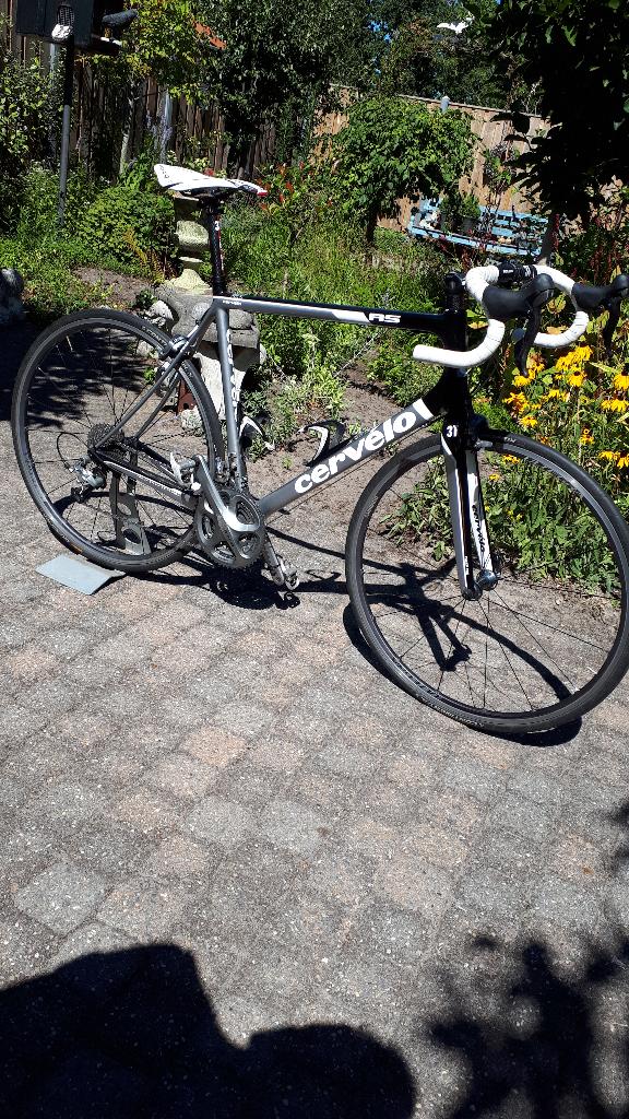 Cervelo RS carbon, Gebruikt, Carbon, 57 tot 61 cm, Meer dan 20 versnellingen