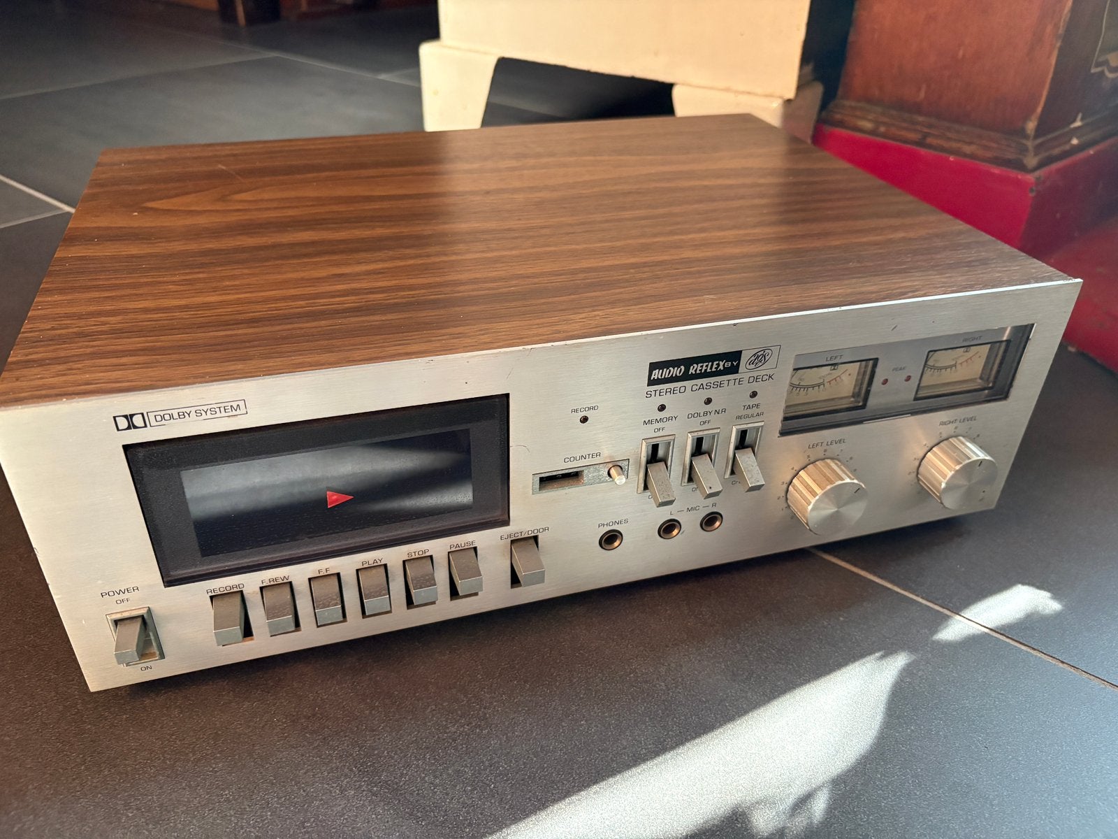 Audio Reflex Casettedeck, Audio, Tv en Foto, Cassettedecks, Ophalen of Verzenden, Overige merken