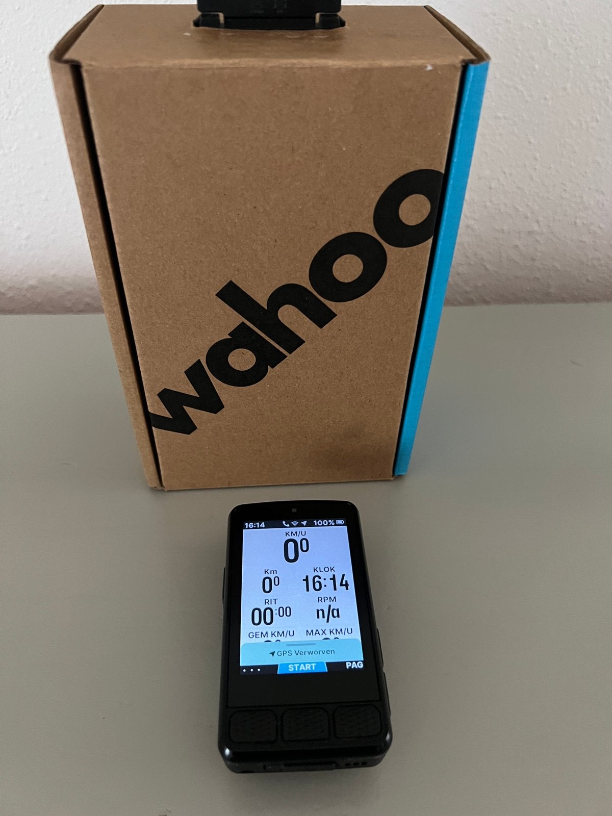 I.Z.G.S. Wahoo ELEMNT ROAM V3 uitgebreide fietscomputer, Ophalen of Verzenden, Draadloos, Zo goed als nieuw