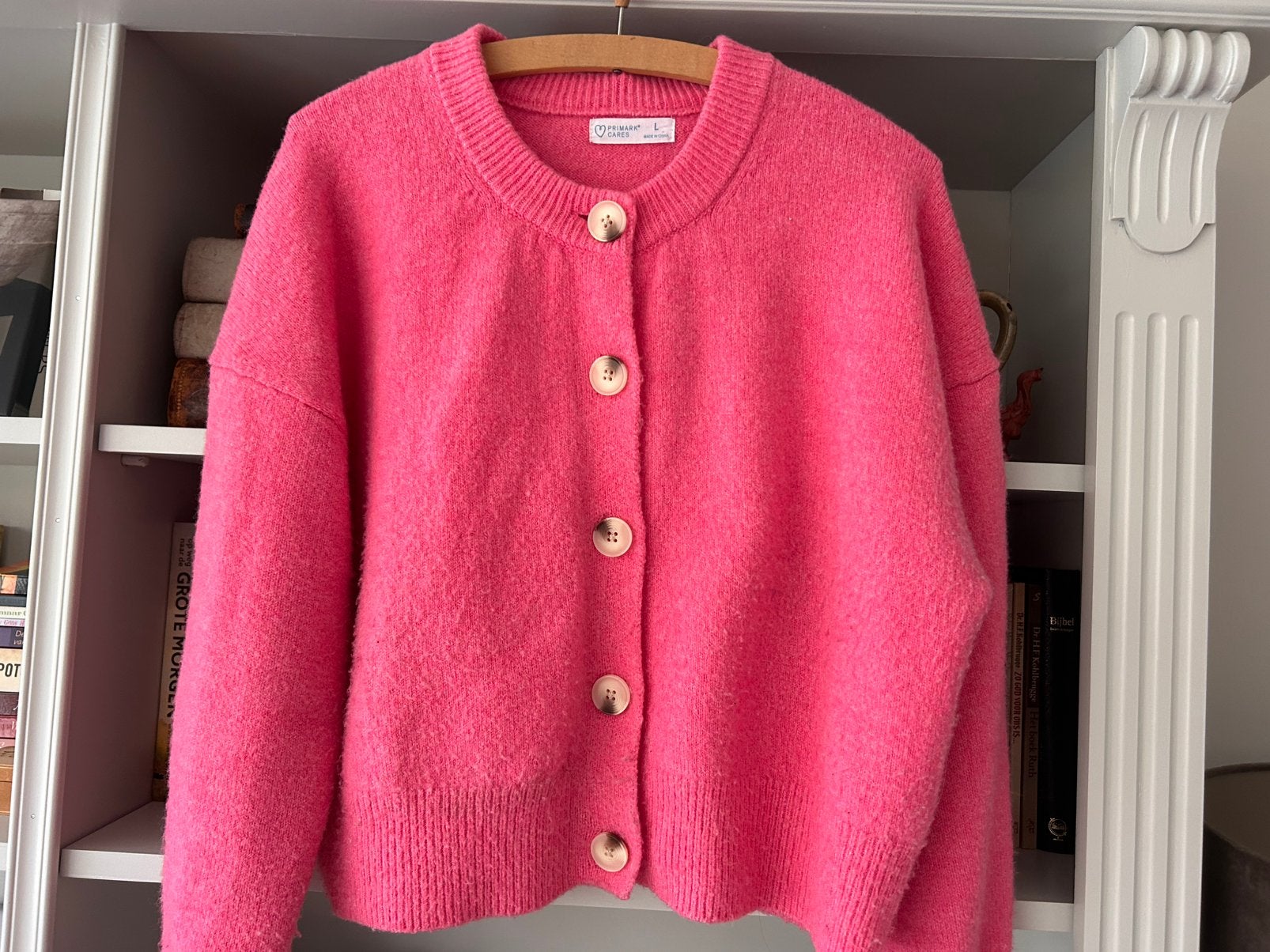 Leuk roze vest maat L, Kleding | Dames, Ophalen of Verzenden, Zo goed als nieuw, Maat 38/40 (M), Roze