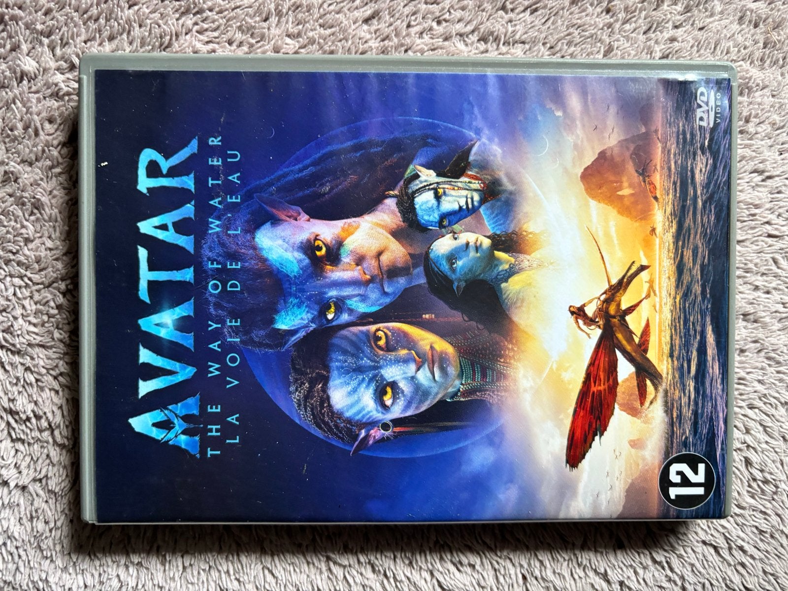 Avatar: The Way of Water DVD - Zo goed als nieuw, Engels, Nederlands, Ophalen of Verzenden, Zo goed als nieuw