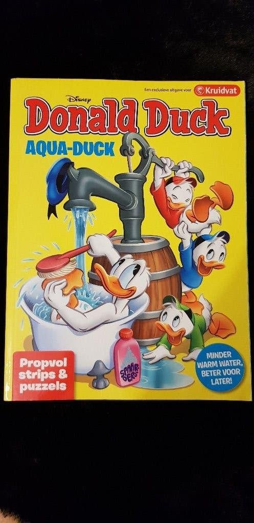 Donald Duck: 'Aqua-Duck' doeboek, nieuw!, Eén stripboek, Ophalen of Verzenden, Nieuw, Donald Duck