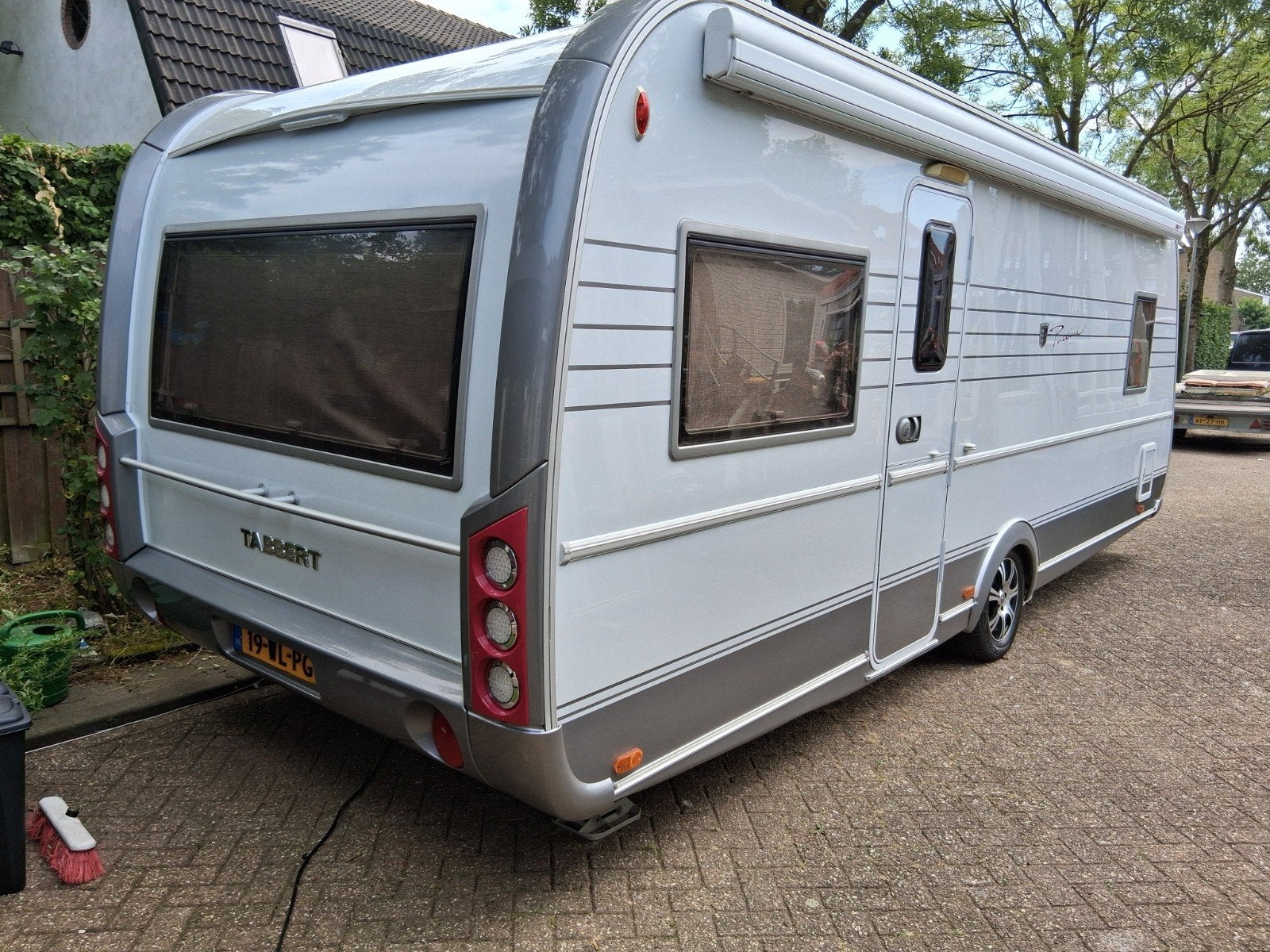 Tekoop  tabbert  puccini 560 bj 2015, Caravans en Kamperen, Airco, Rondzit, Tabbert, Frans bed