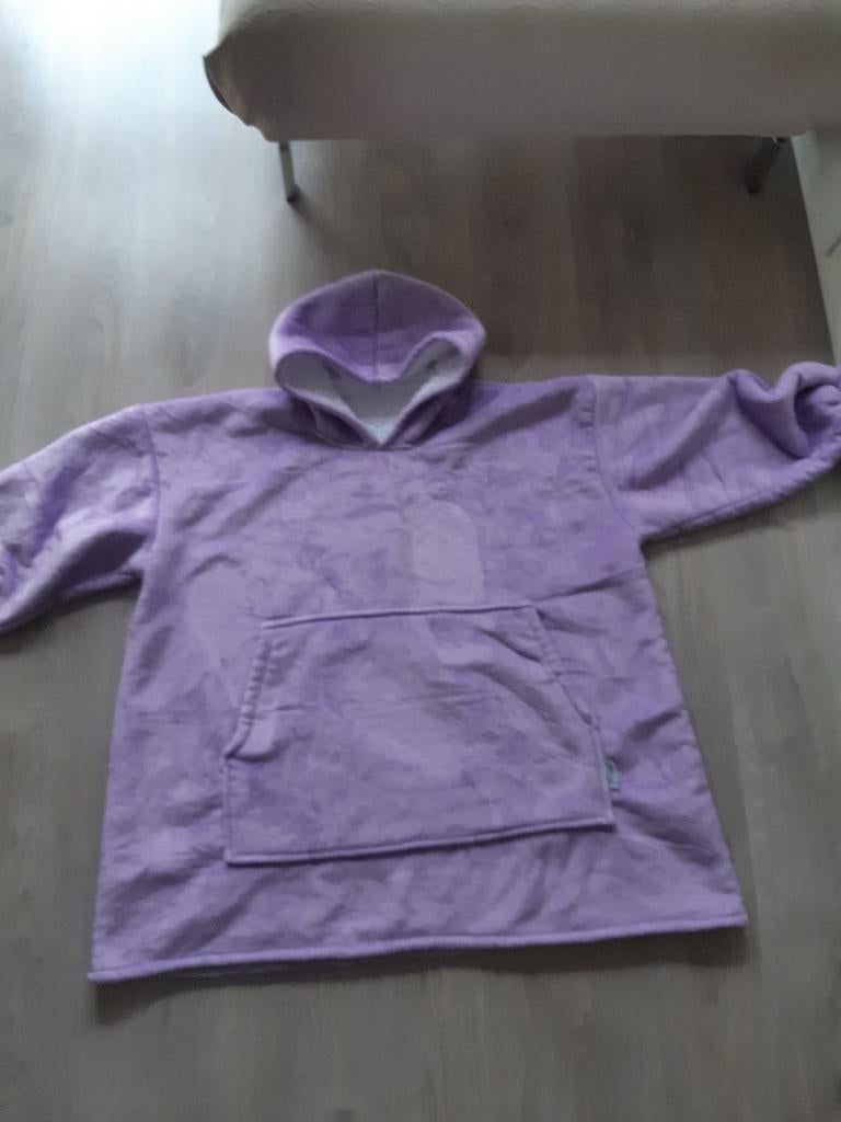 Mega grote warme bank hoodie, Ophalen of Verzenden, Zo goed als nieuw, Maat 46/48 (XL) of groter, Paars