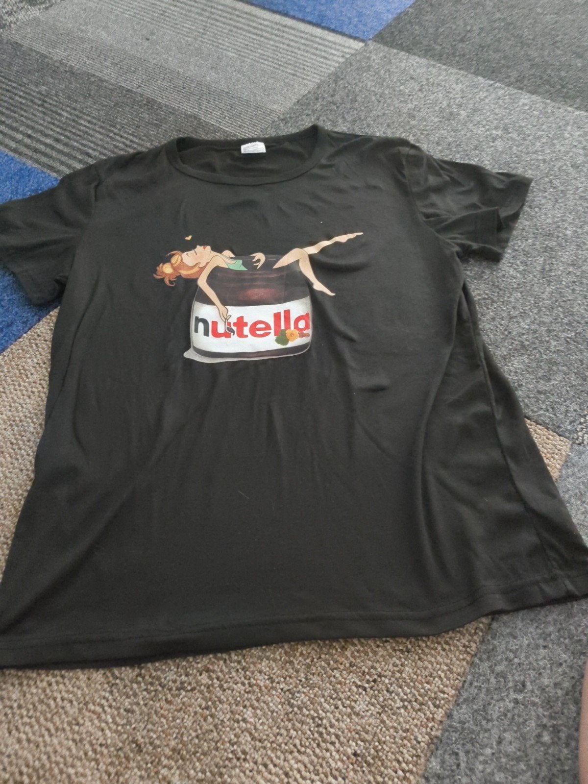 Nutella maat m, Maat 38/40 (M), Verzenden, Zwart, Zo goed als nieuw