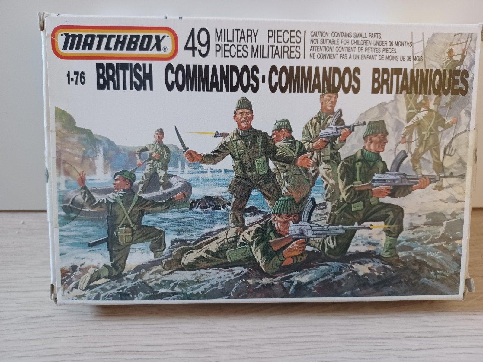 Matchbox 1/76 British Commandos - Commandos Brittanniques, Ophalen of Verzenden, 1:50 of kleiner
