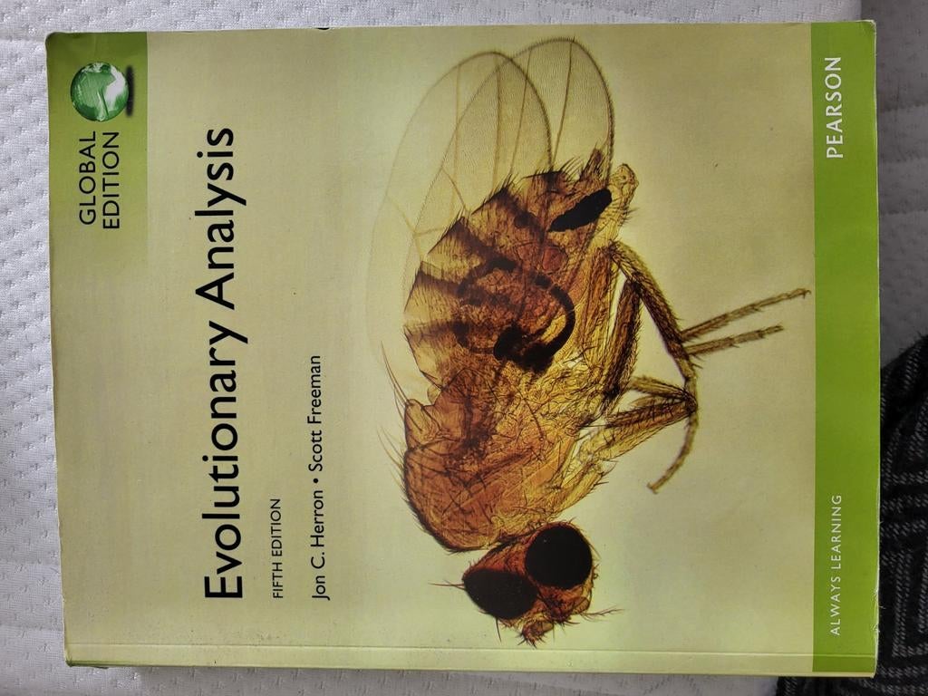 Evolutionary Analysis - Global Edition, Boeken, Ophalen of Verzenden, Natuurwetenschap