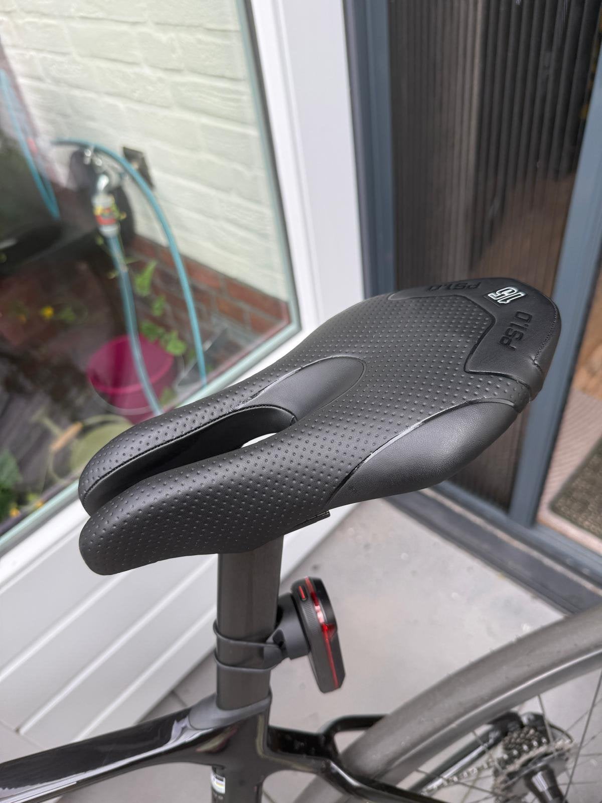 ISM PS1.0 Triatlon/TT zadel te koop, Ophalen, Titanium, Racefiets, Zo goed als nieuw