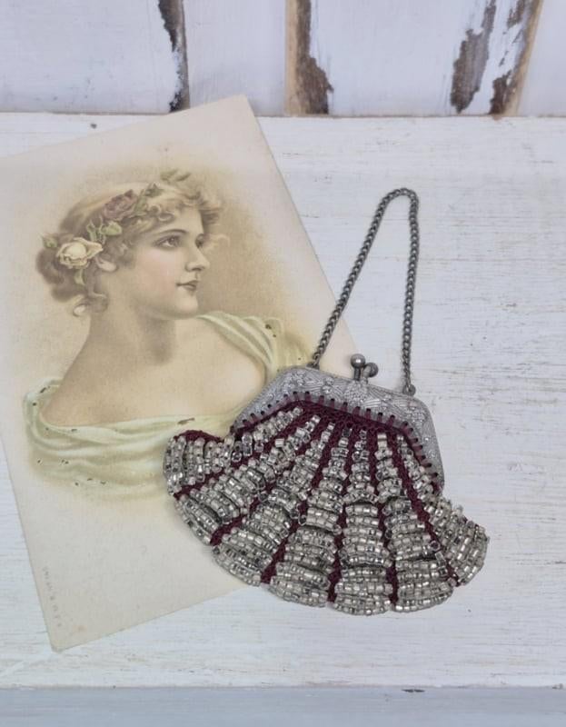 Kralenbeursje, Antiek en Kunst, Ophalen of Verzenden