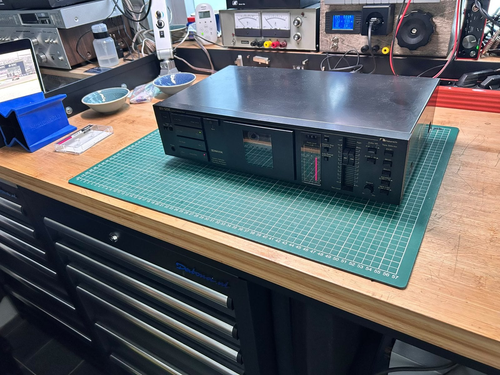 Nakamichi BX-125E cassettedeck – Recent nagekeken, Ophalen of Verzenden, Enkel, Overige merken, Tape counter