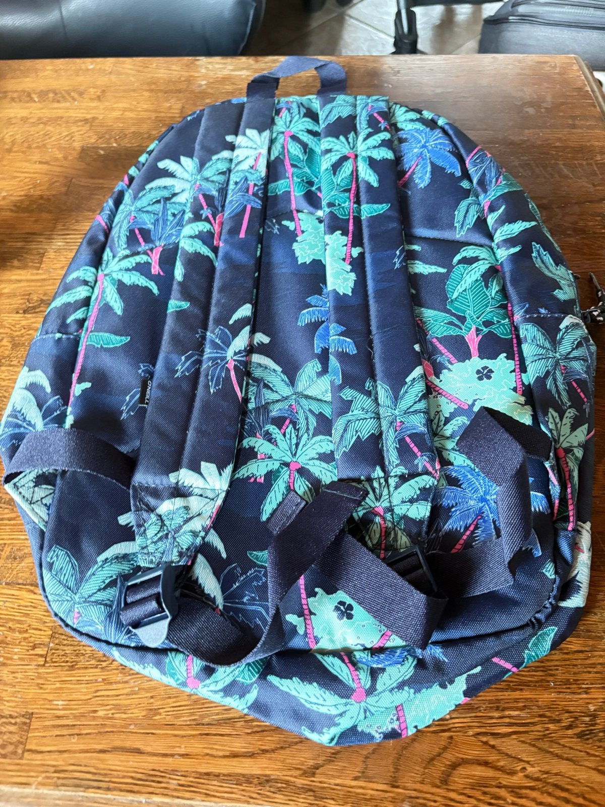 Nieuwe O'Neill rugzak met palmboomprint, Ophalen of Verzenden, Nieuw, 25 tot 40 cm, Overige merken