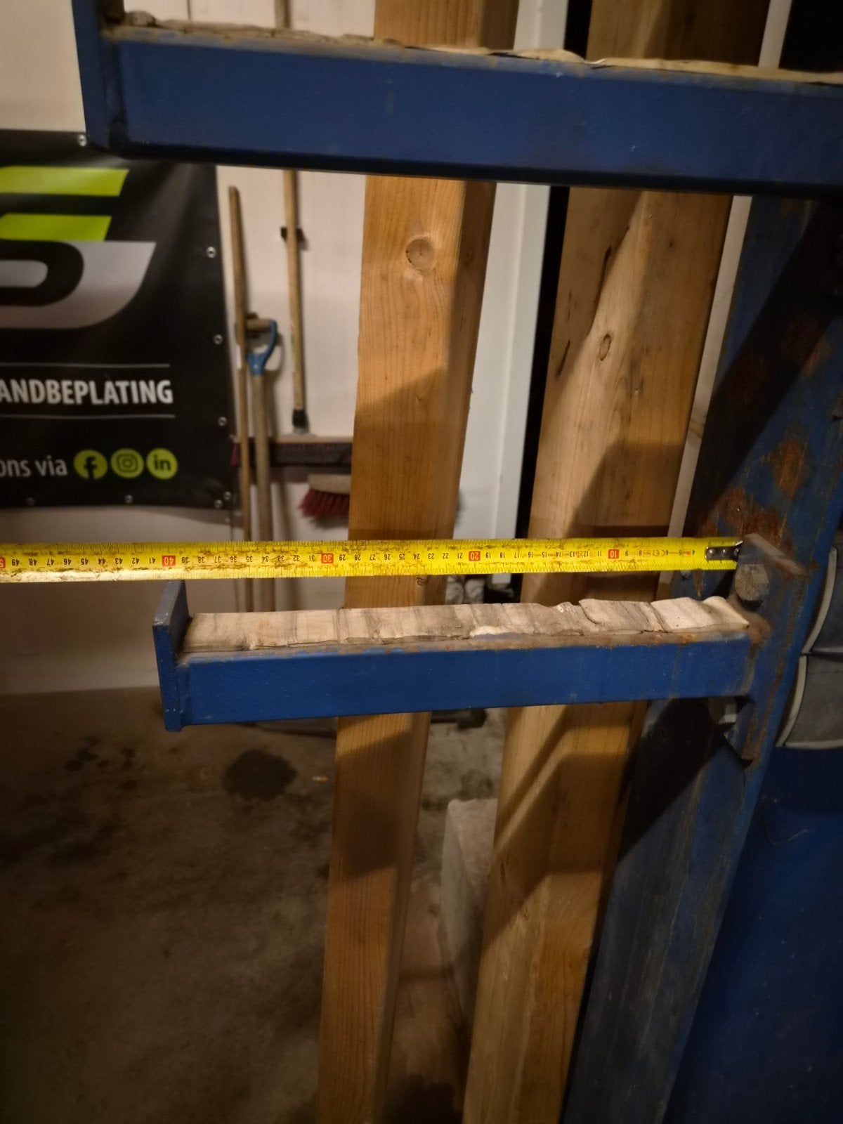 Stalen stelling koker 6 stuks - Robuuste opslagoplossing, Doe-het-zelf en Verbouw, Ophalen