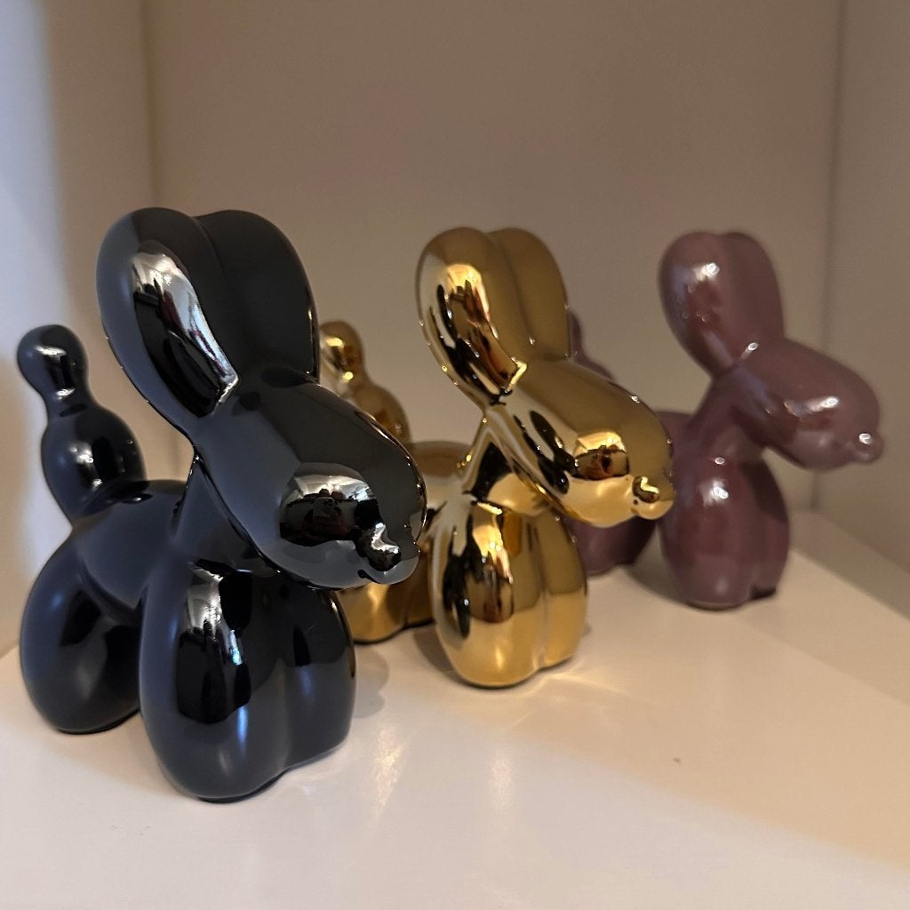 Woondecoratie - Beeldje - Ballonnenhond konijn beer - NIEUW, -, -, Verjaardag, Nieuw