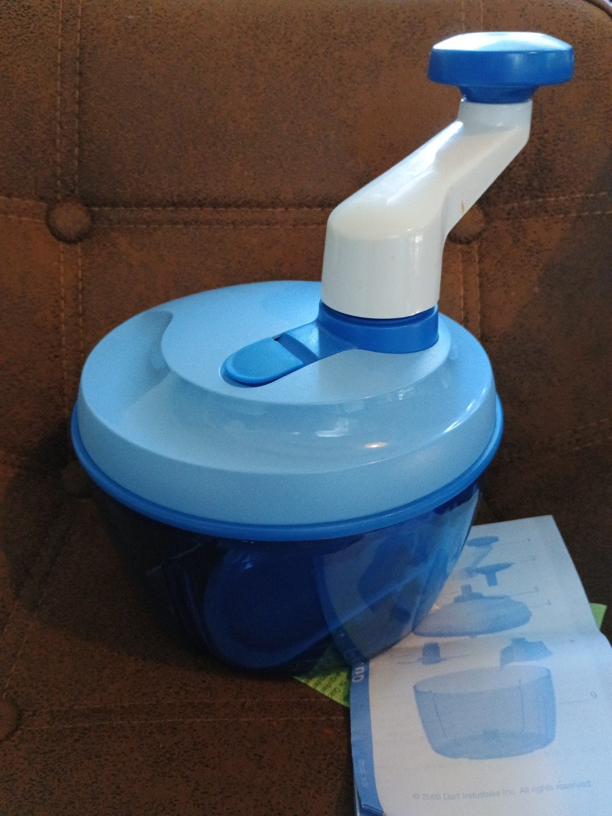 Tupperware Quick Chef - Handige Keukenhulp, Huis en Inrichting, Keuken | Tupperware, Blauw, Overige typen, Ophalen of Verzenden