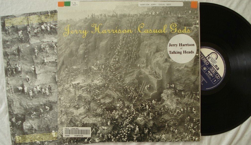 Jerry Harrison - Casual gods, LP, Gebruikt, Ophalen of Verzenden, 12 inch