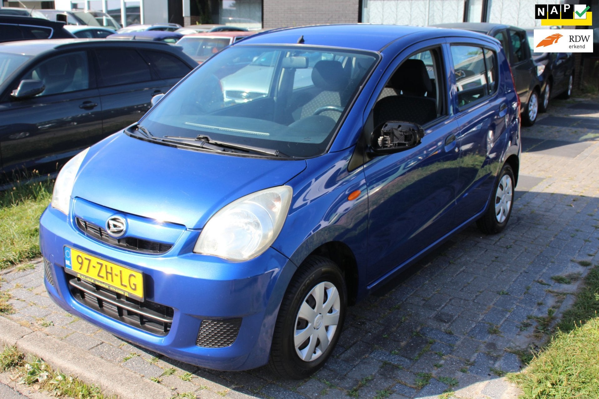 Daihatsu Cuore 1.0 Trend 5-Deurs APK Aug 2027 ! 132.000km NA, Voorwielaandrijving, Stof, Zwart, 18 €/maand