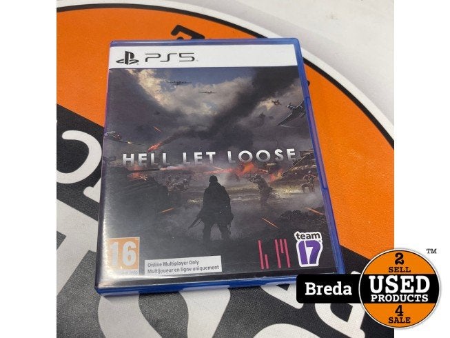 PS5 - Hell Let Loose, Playstation, Zo goed als nieuw, Support@playstation.com, 2207 Bridgepointe Parkway
San Mateo, CA 94404
United States