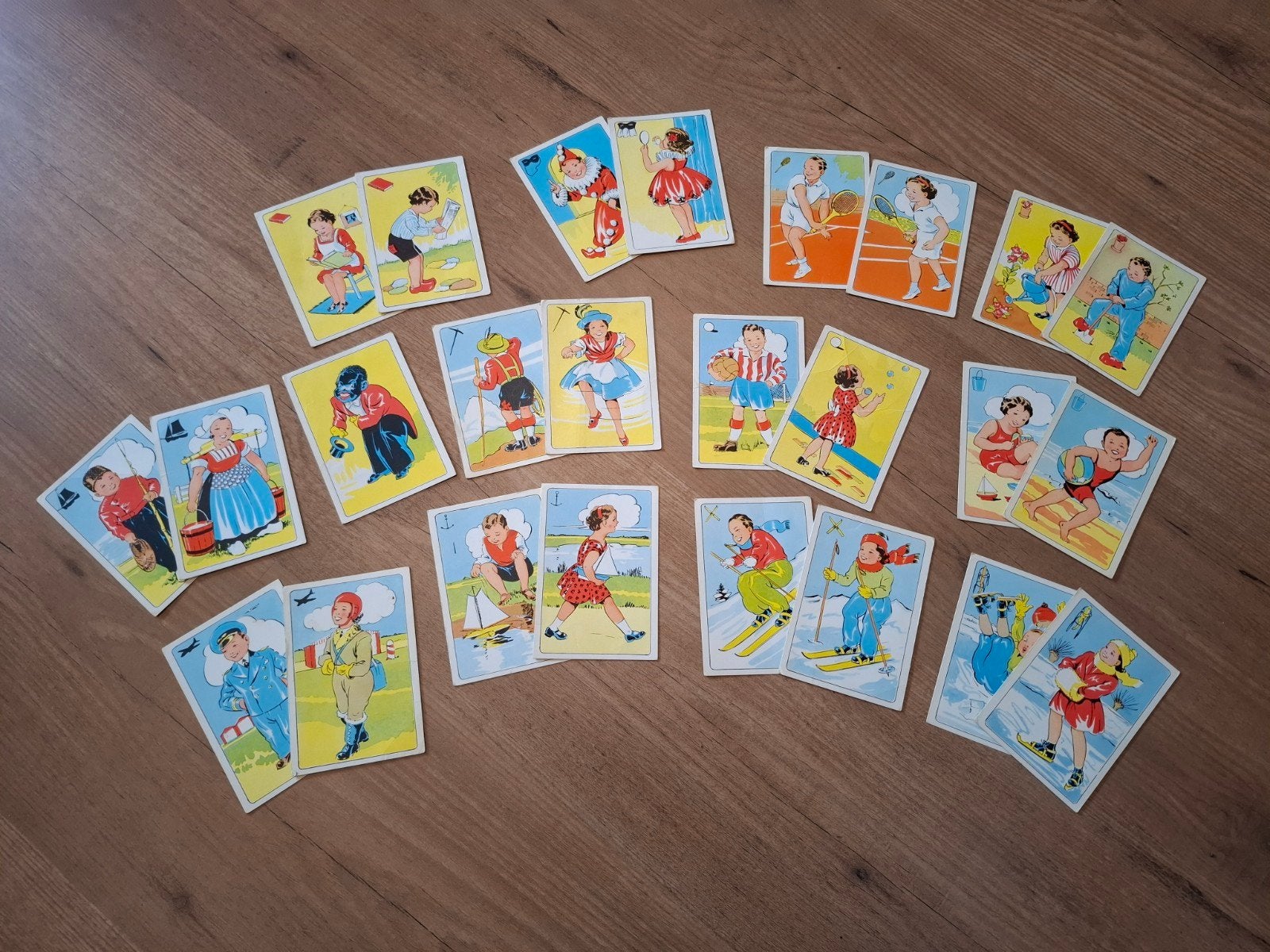 Vintage spel Zwarte Piet jaren 60, Verzamelen, Ophalen of Verzenden, Gebruikt, Speelkaart(en)