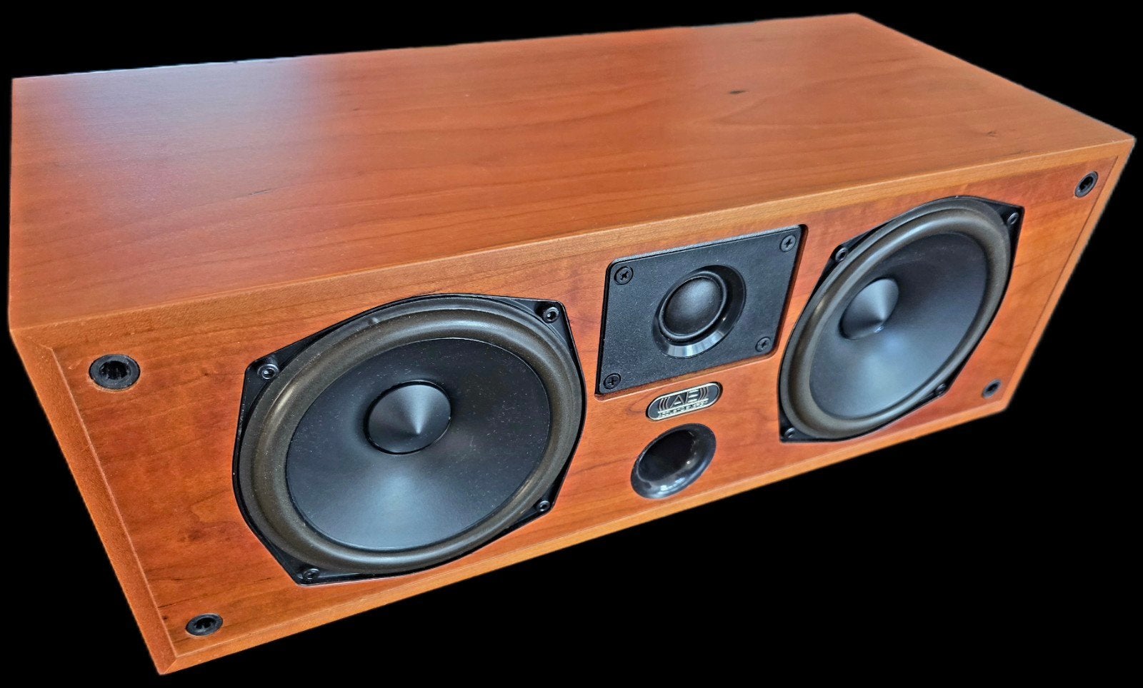 Acoustic Energy AE 107C Center Speaker - Kersen, Overige merken, Ophalen of Verzenden, Zo goed als nieuw, Geschikt voor surround/home cinema