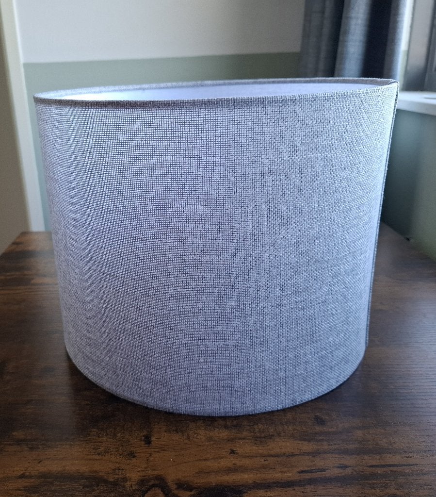 lampenkap stof rond 30 cm, Ophalen, Rond, Zo goed als nieuw, 30 cm