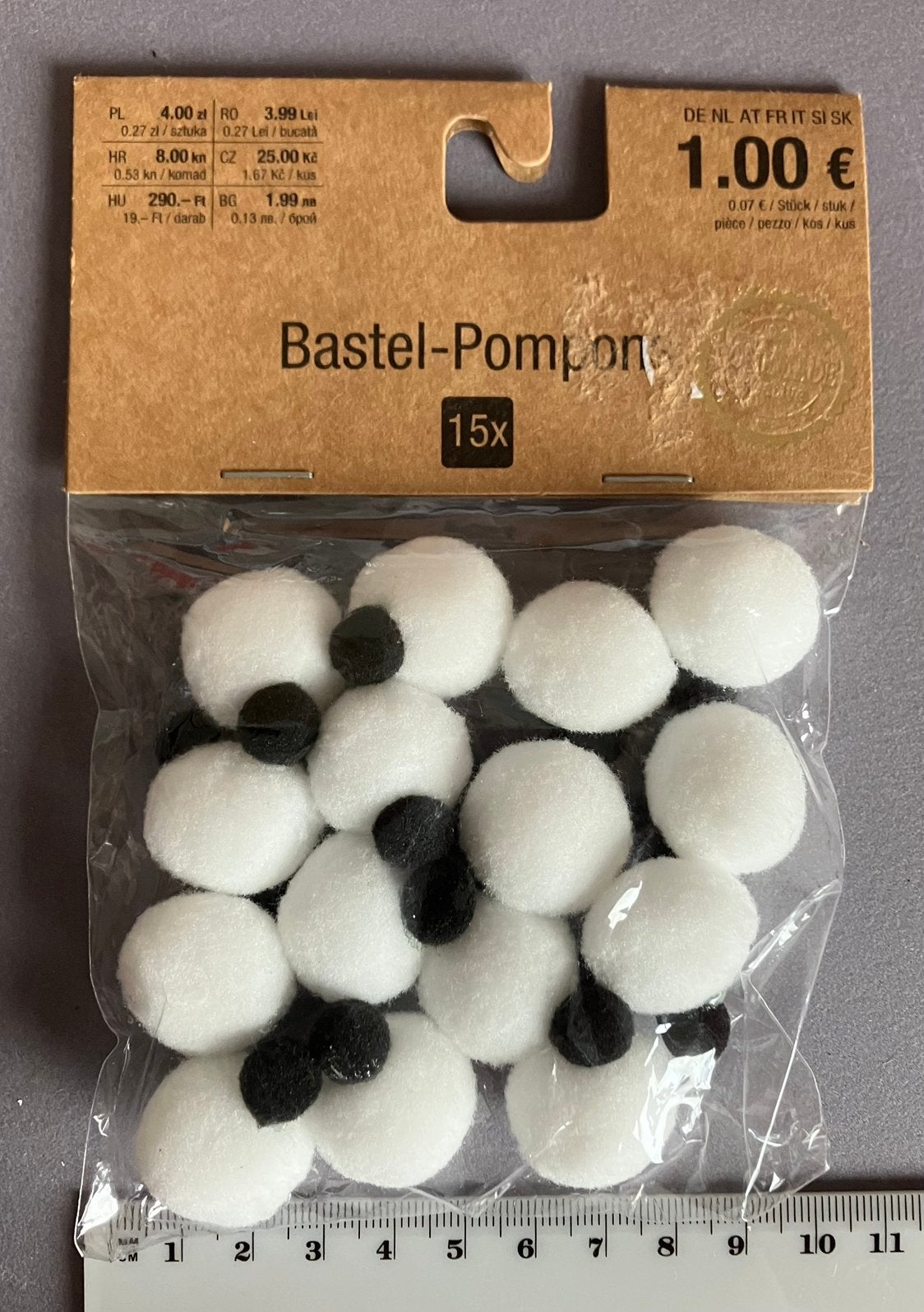 Pompoenen zwart wit nw, Ophalen of Verzenden, Nieuw