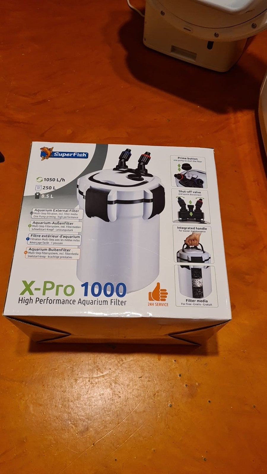 Superfish X-Pro 1000 aquarium pomp, Ophalen of Verzenden, Zo goed als nieuw