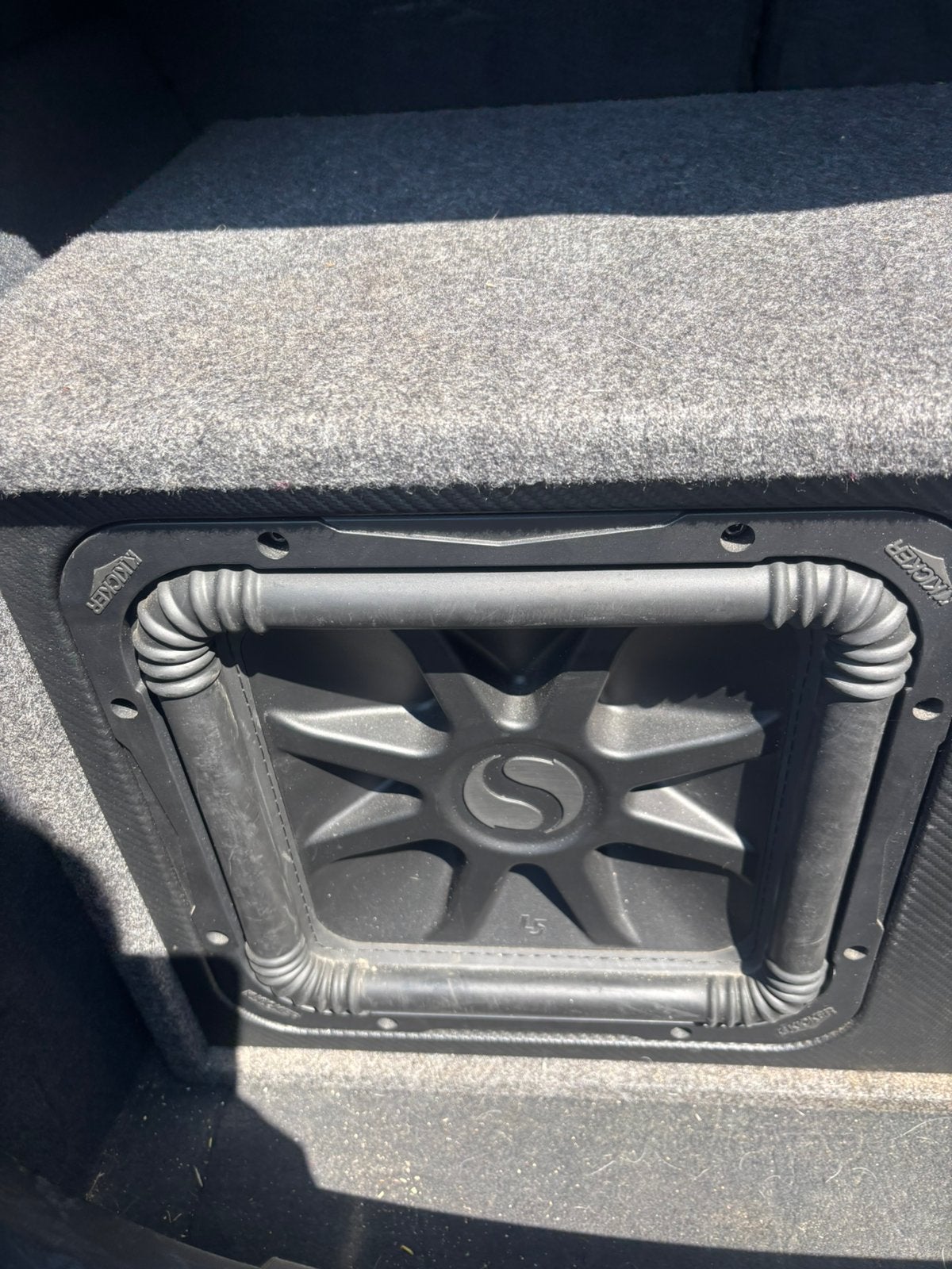 Kicker L5 dubbele subwoofer  15 inch ps, Ophalen, Zo goed als nieuw