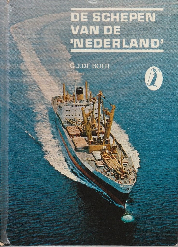 De schepen van de 'Nederland' - G.J. de Boer, Verzamelen, Ophalen of Verzenden, Zo goed als nieuw, Boek of Tijdschrift
