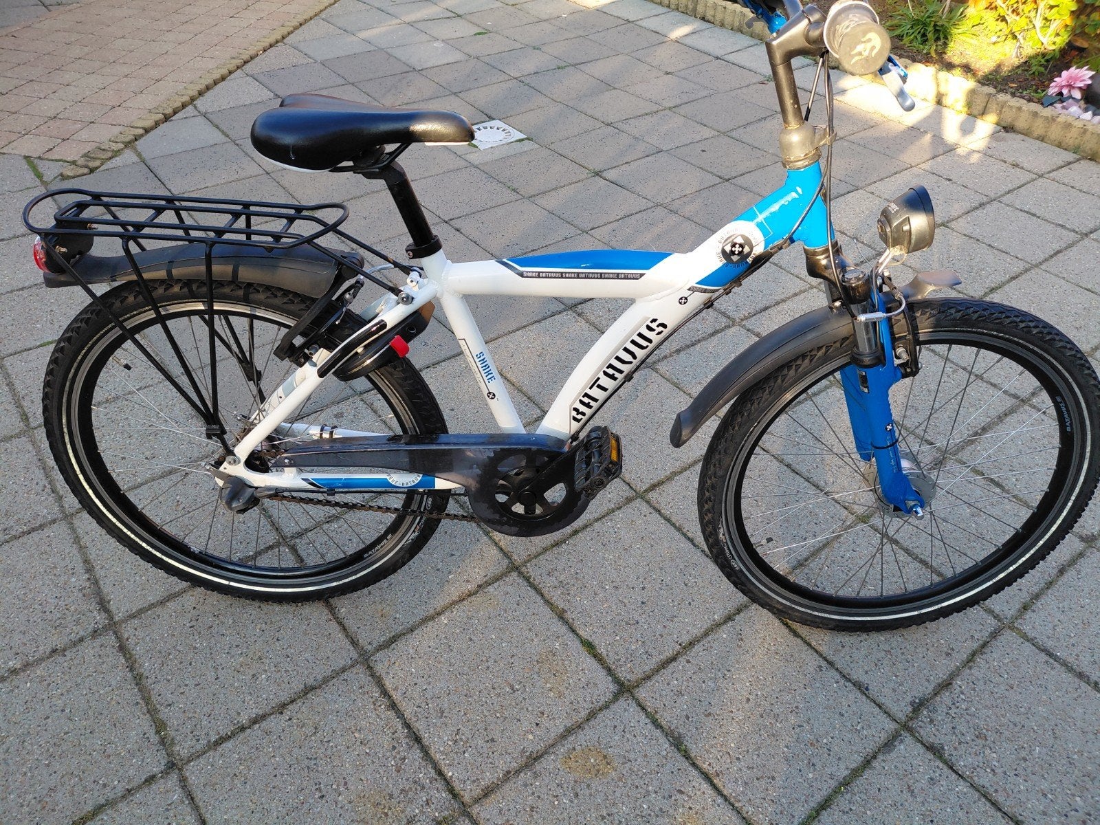 Batavus Snake kinderfiets - 20 inch, Ophalen, 20 inch of meer, Gebruikt, Velgrem