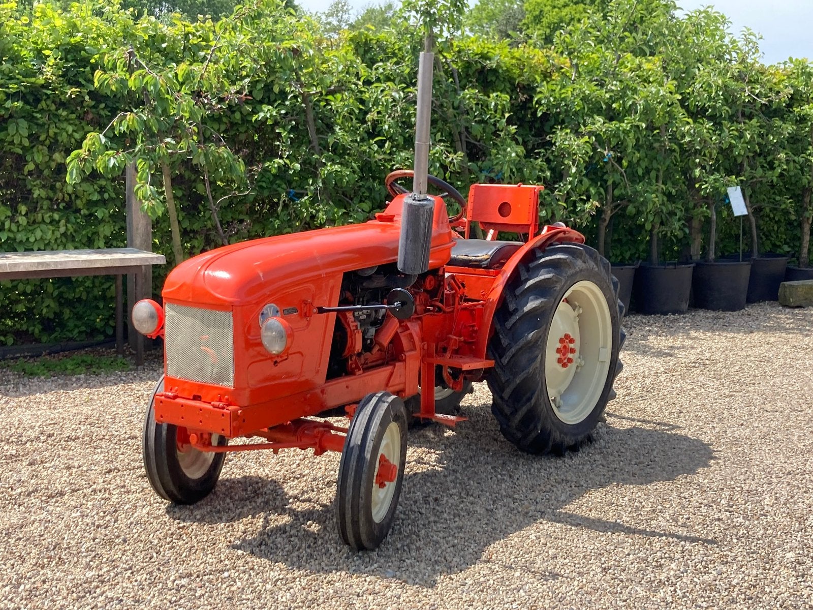 Renault v71 smalspoor trekker, Ophalen, Fruitteelt, Transport