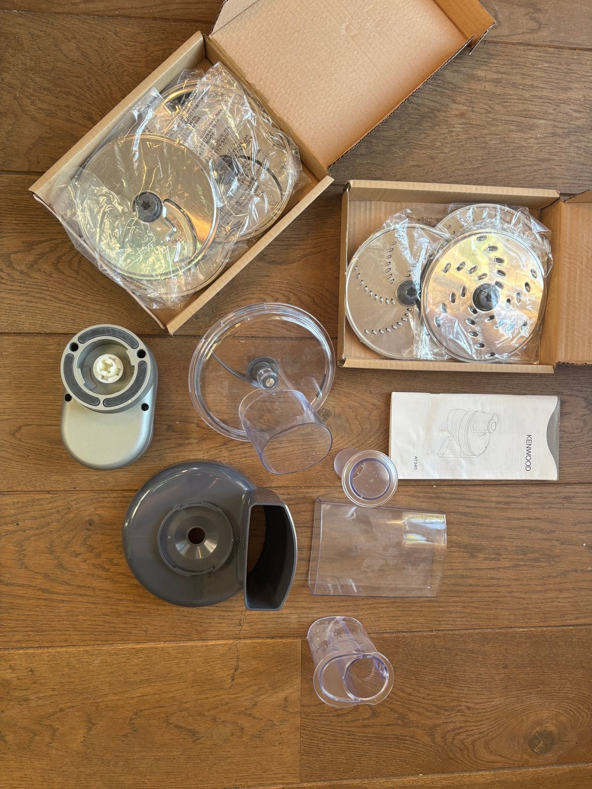 Kenwood AT340 Foodprocessor Accessoires met Diverse Schijven, Ophalen of Verzenden, Nieuw