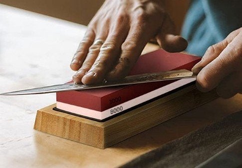 Slijpsteen 3000/8000 grit voor messen en gereedschap - nieuw, Ophalen of Verzenden, Nieuw, Snijgereedschap, Overige merken