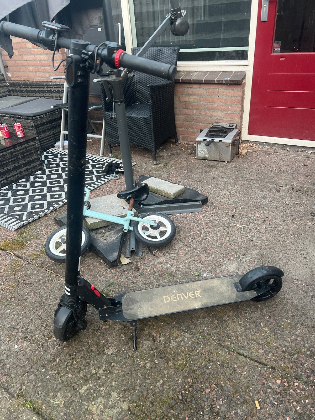 Elektrische step Denver - Ideaal voor woon-werkverkeer, Ophalen of Verzenden, Gebruikt, Elektrische step (E-scooter)