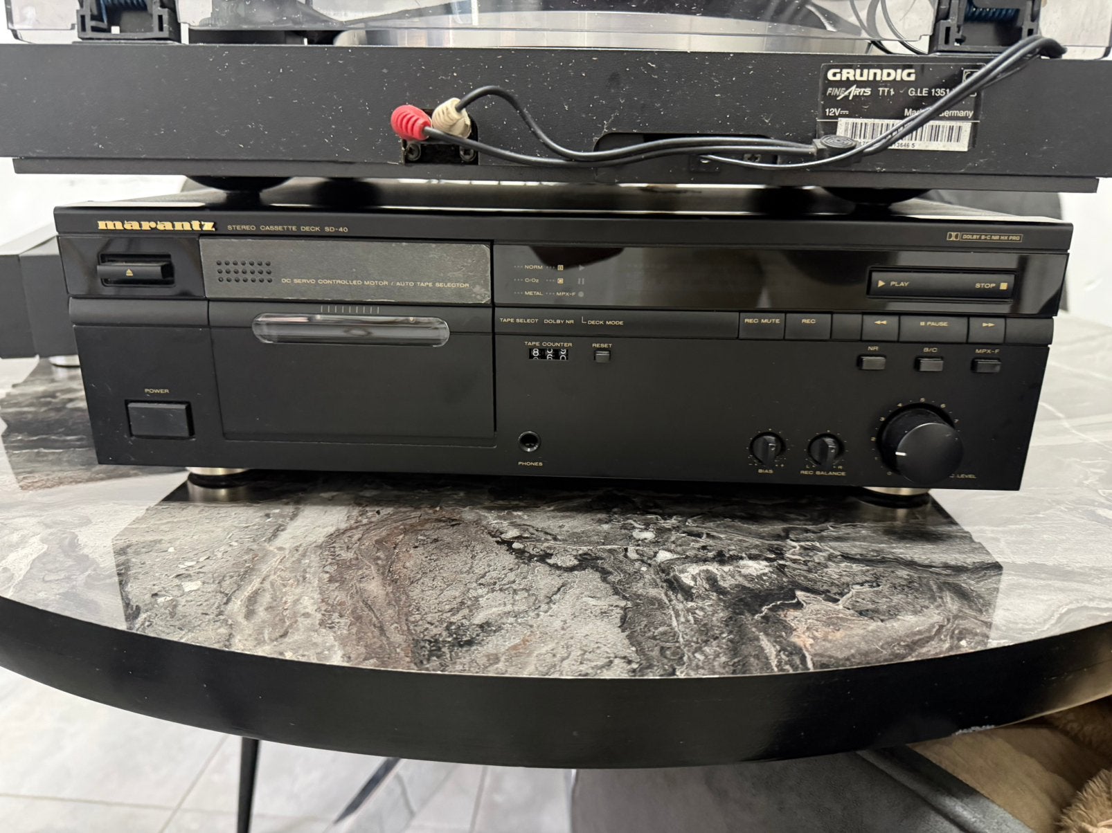 Marantz SD40 cassette deck stereo, Ophalen, Nieuw