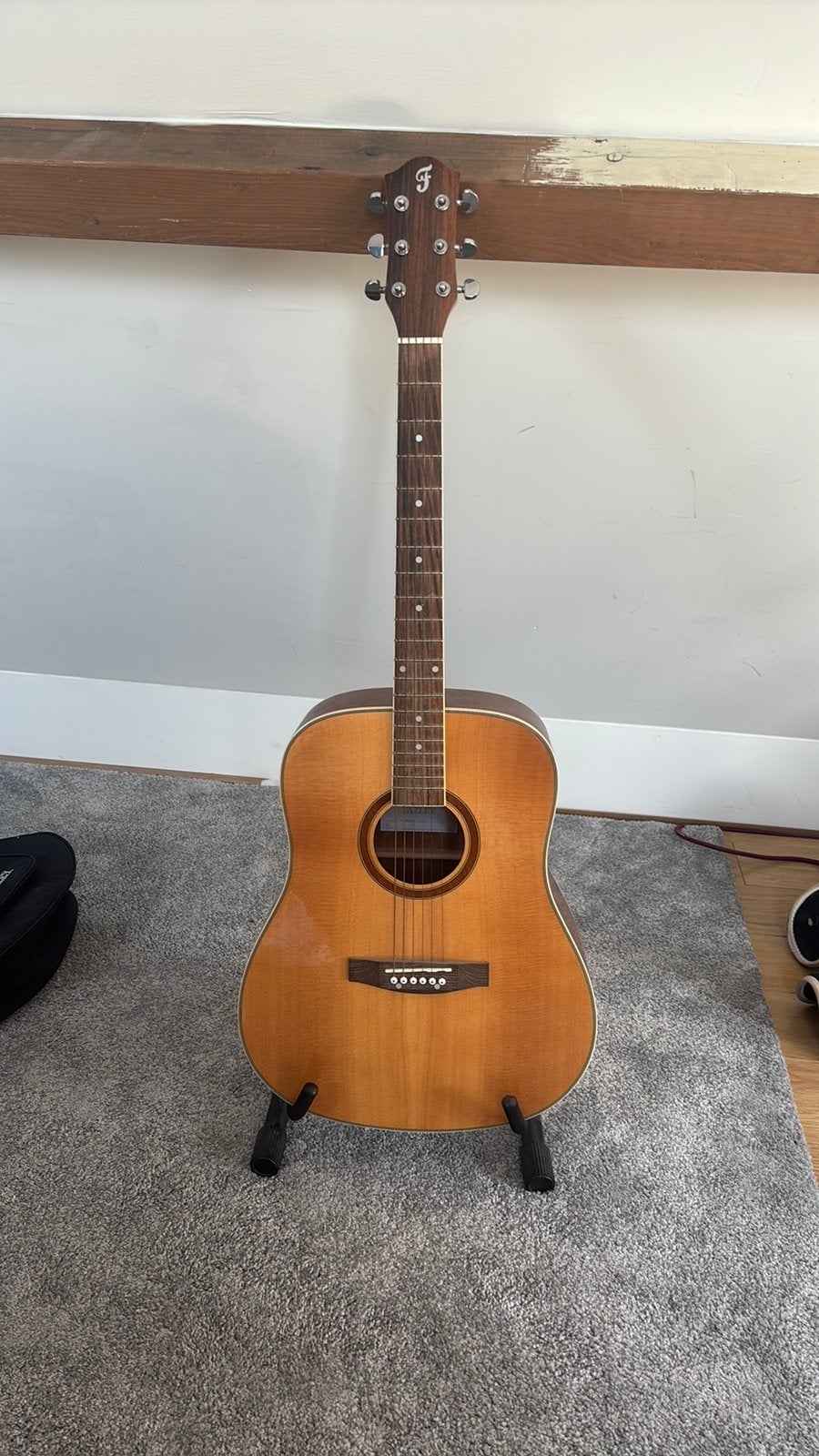 Fazley WST400N gitaar, Muziek en Instrumenten, Snaarinstrumenten | Gitaren | Akoestisch, Ophalen, Zo goed als nieuw, Western- of Steelstringgitaar