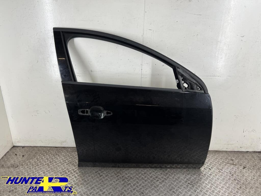 Portier rechtsvoor zwart 019-26 Volvo V60/S60 ('10-'18), Gebruikt, Deur, Ophalen of Verzenden