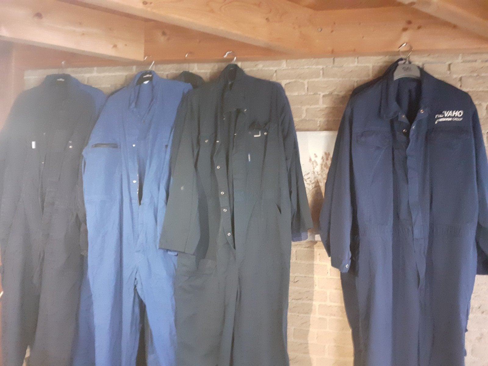 Overalls Grote Maten - Maat 60 en Hoger, Ophalen, Zo goed als nieuw, Blauw, Overige typen