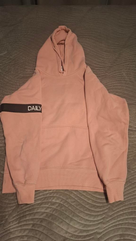Licht roze hoody/trui daily paper maat l, Ophalen of Verzenden, Zo goed als nieuw, Maat 36 (S), Roze