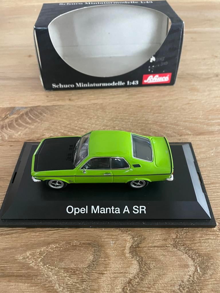 Opel Manta A SR, Hobby en Vrije tijd, Modelauto's | 1:43, Verzenden, Nieuw, Auto, Schuco