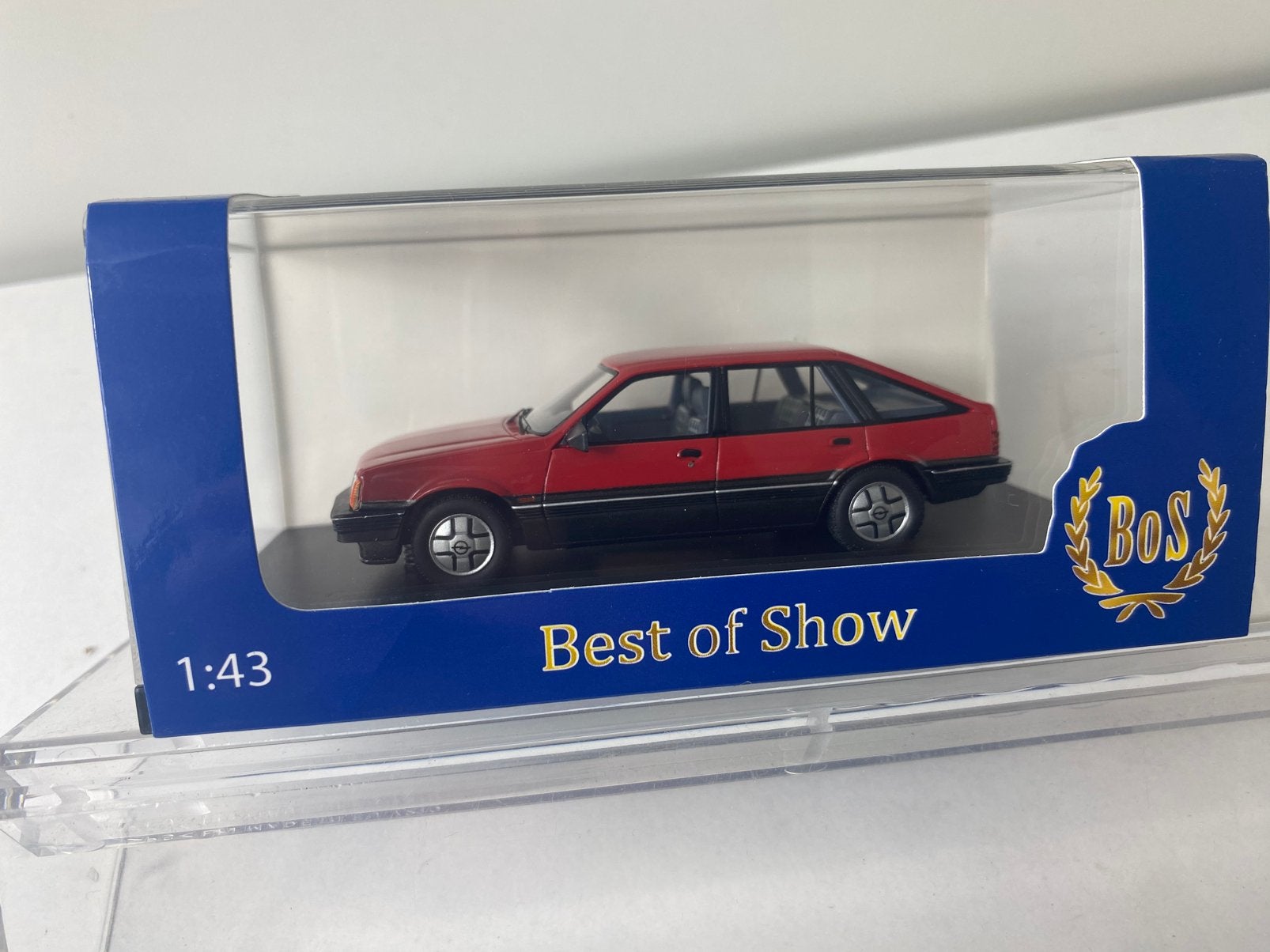 1:43 Opel ascona CC SR 1981-BOS-in ovp, Hobby en Vrije tijd, Modelauto's | 1:43, Ophalen of Verzenden, Nieuw, Auto, Overige merken