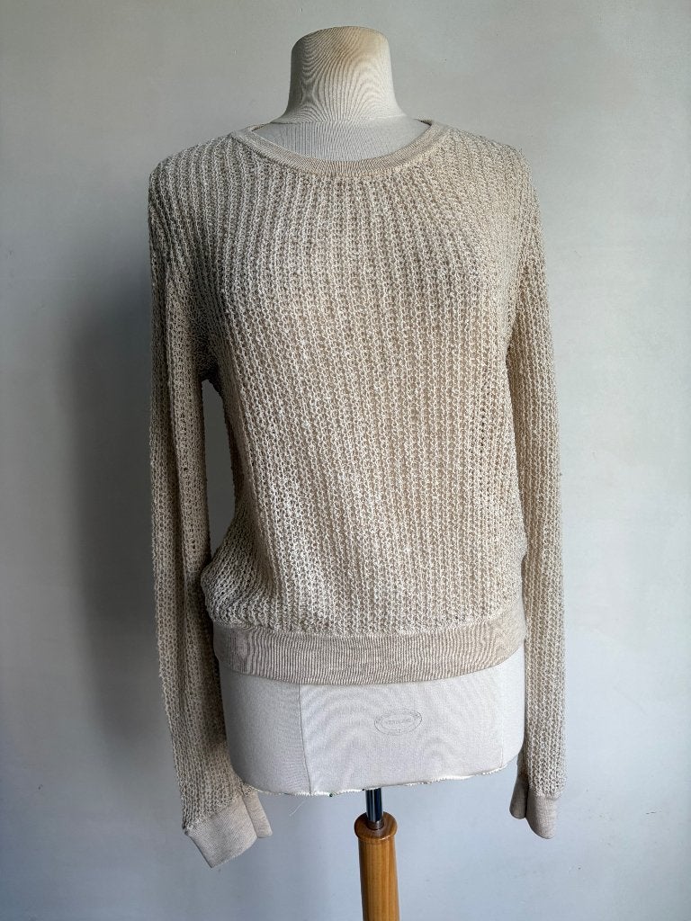 vanilia trui beige, Maat 38/40 (M), Verzenden, Vanilia, Beige