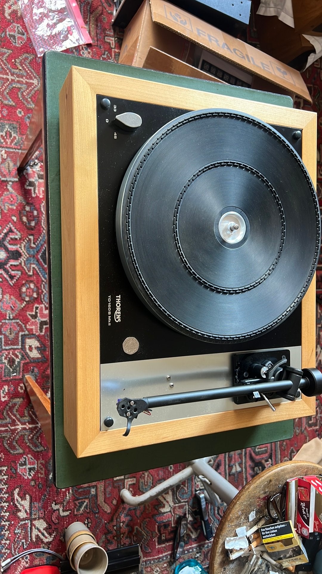 Thorens TD 160 B, Ophalen, Thorens, Thorens, Refurbished