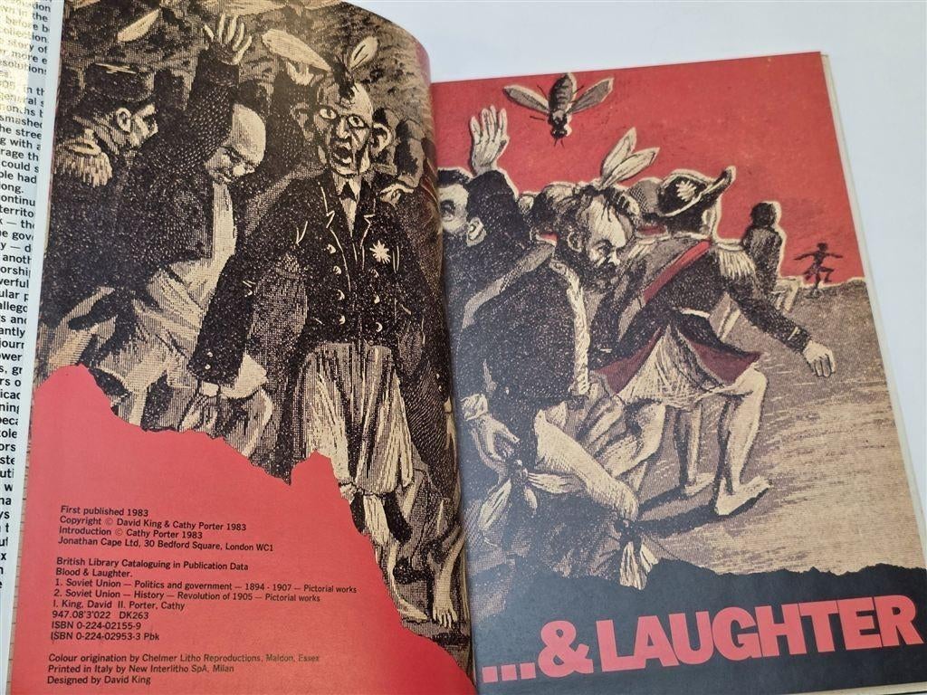 Blood & Laughter — Russische Karikaturen Revolutie 1905, Ophalen of Verzenden, Gelezen