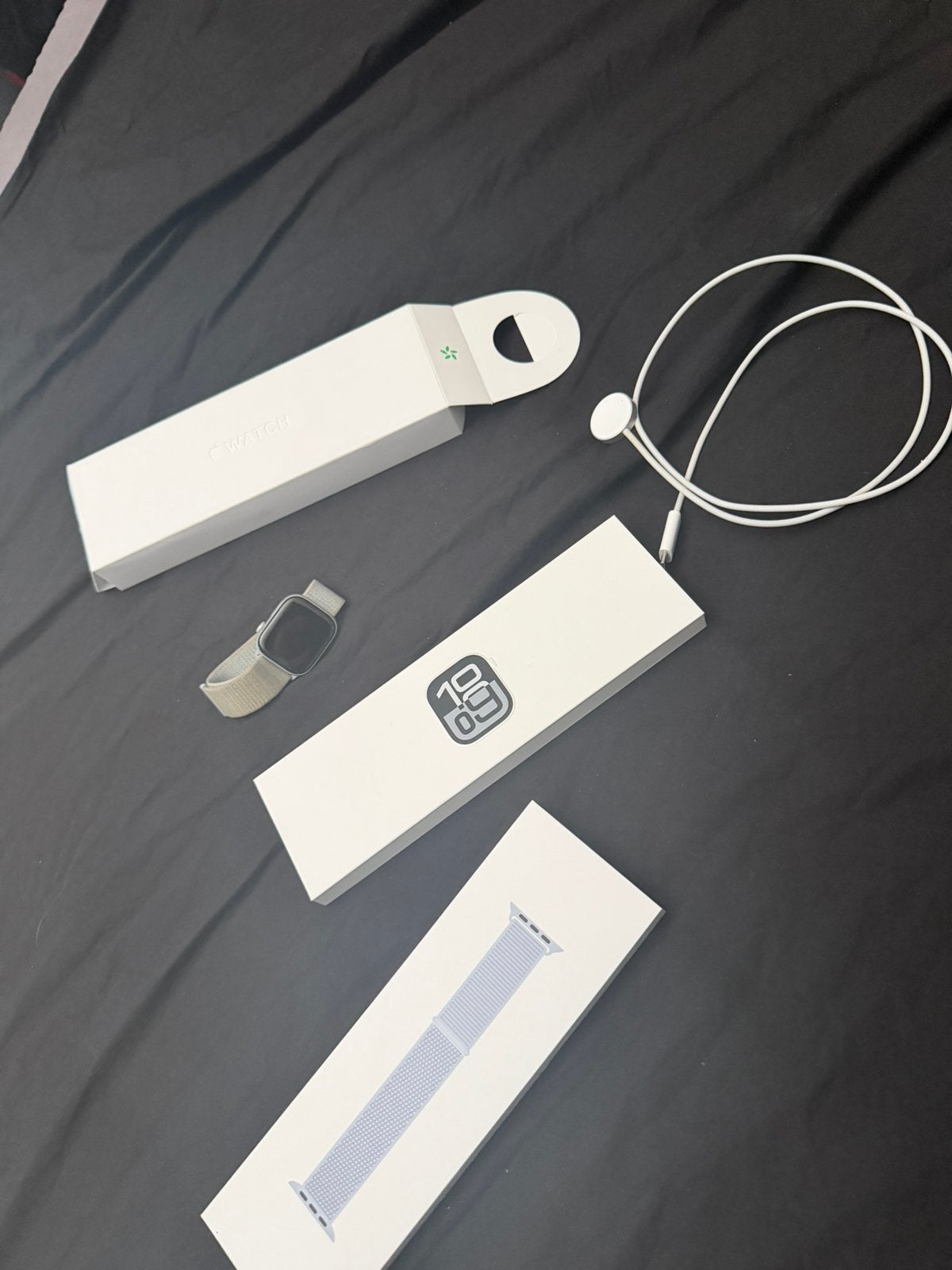 Apple watch 10, Ophalen of Verzenden, Zo goed als nieuw, Zwart, IOS