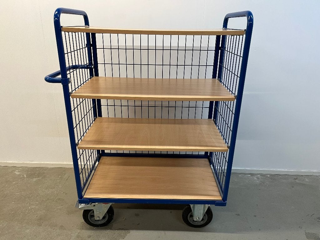 Transportwagen 4 etages, 100 liter of meer, Ophalen, Zo goed als nieuw, Transportkar