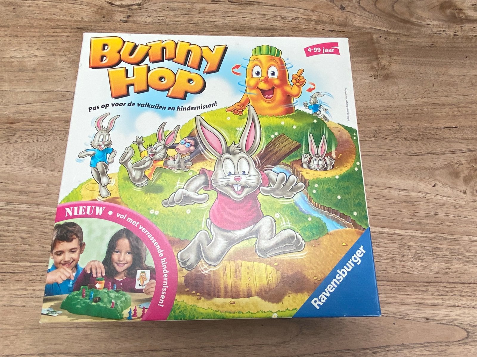Ravemsburger Bunny Hop, zgan, Ophalen of Verzenden, Zo goed als nieuw