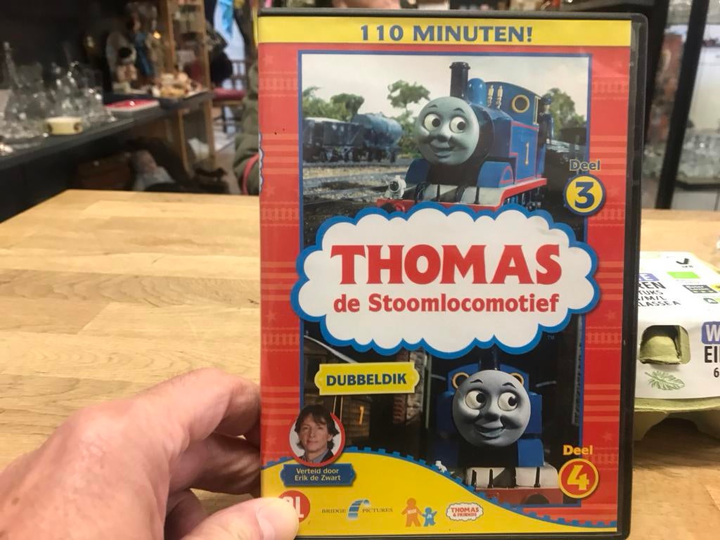 Thomas de Stoomlocomotief Dubbeldik Deel 3 & 4 DVD, Gebruikt, Alle leeftijden, Ophalen of Verzenden, Tv fictie