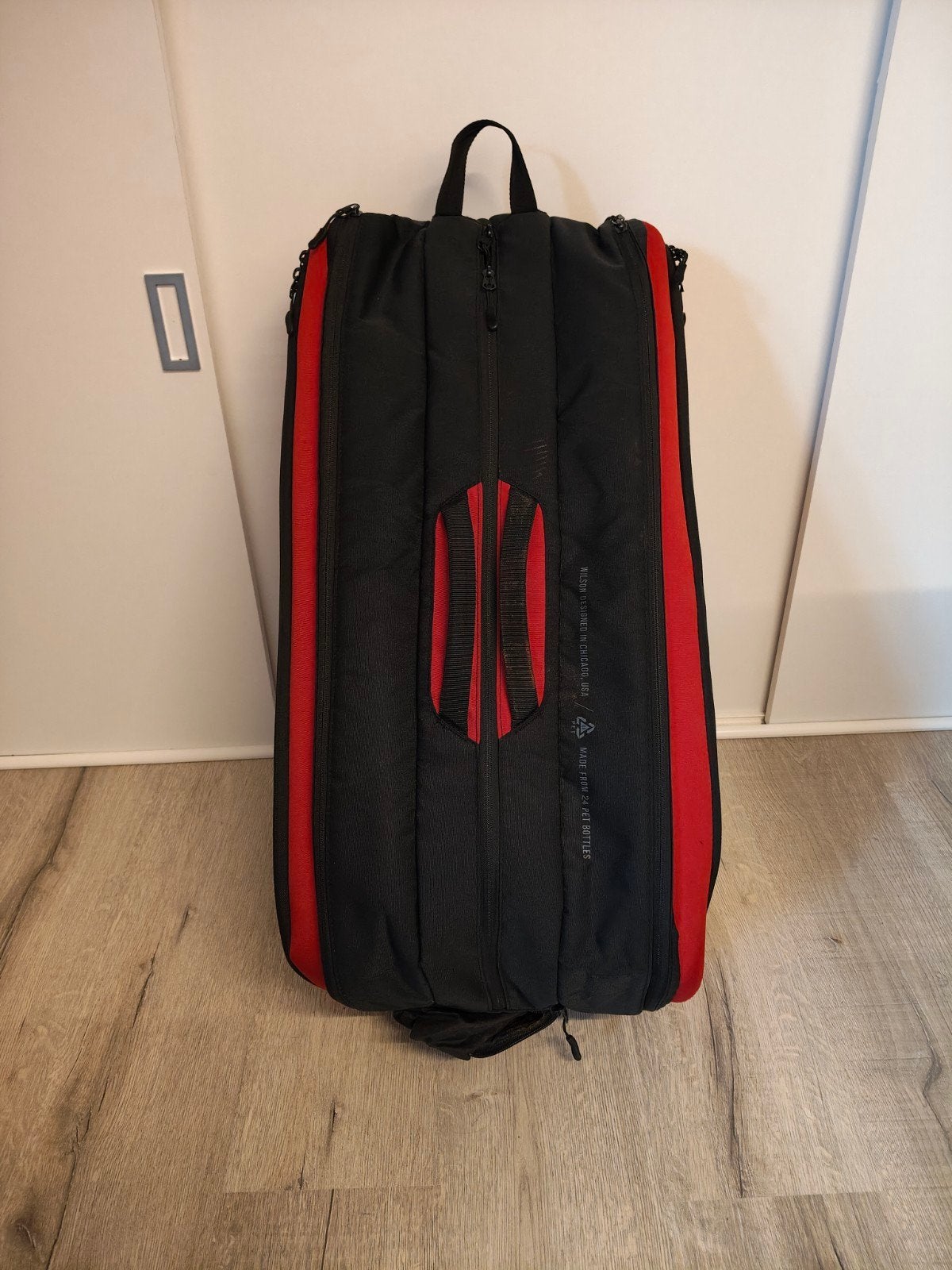 Wilson tennistas, plek voor 15 rackets, Ophalen of Verzenden, Gebruikt, Tas, Wilson