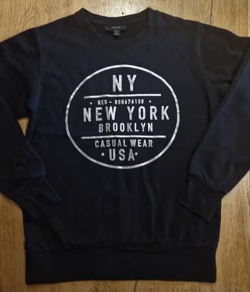 Als Nieuwe zwarte New Yorker trui-sweatshirt jongen 170-176, New Yorker, Trui of Vest, Ophalen of Verzenden, Zo goed als nieuw